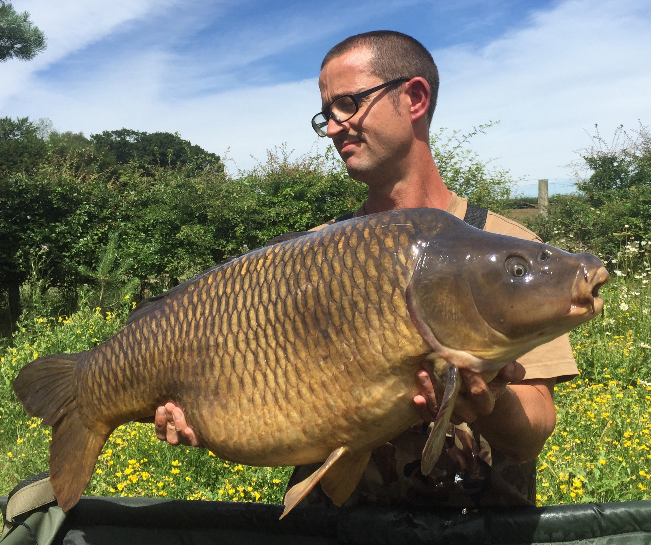 surface fishing for carp and stalking in summer months