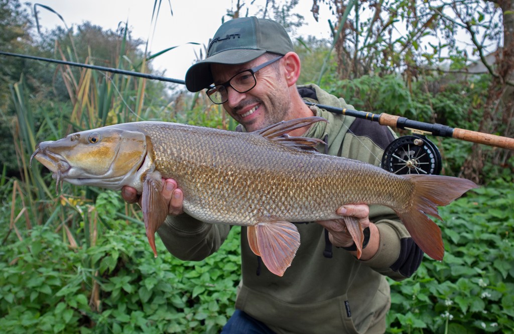Barbel on the Centrepin