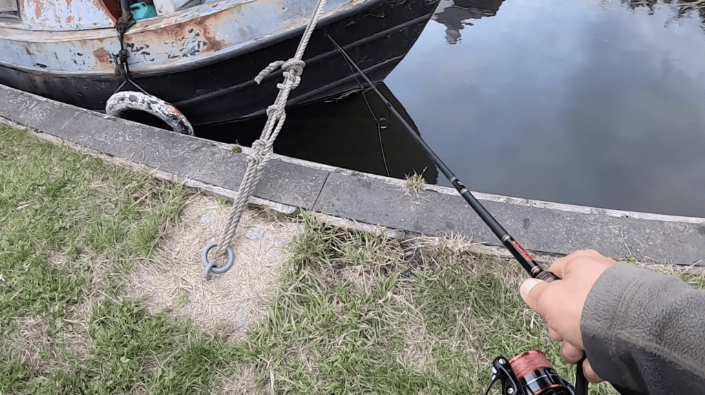 Dropshot fishing for perch - Life on the bank